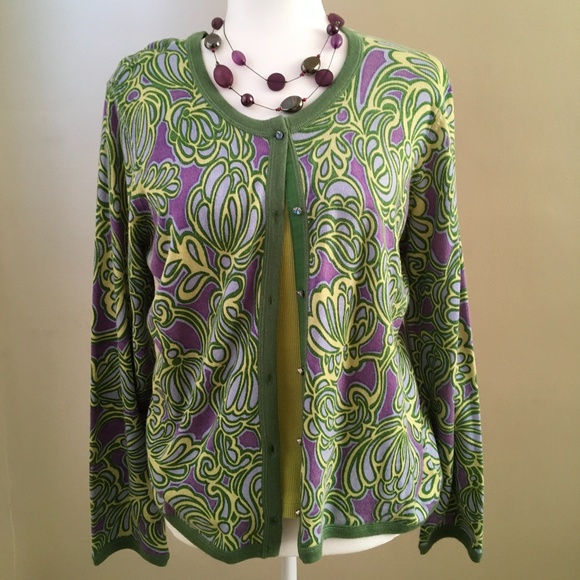 Sigrid Olsen Cardigan SET - Picture 1 of 7